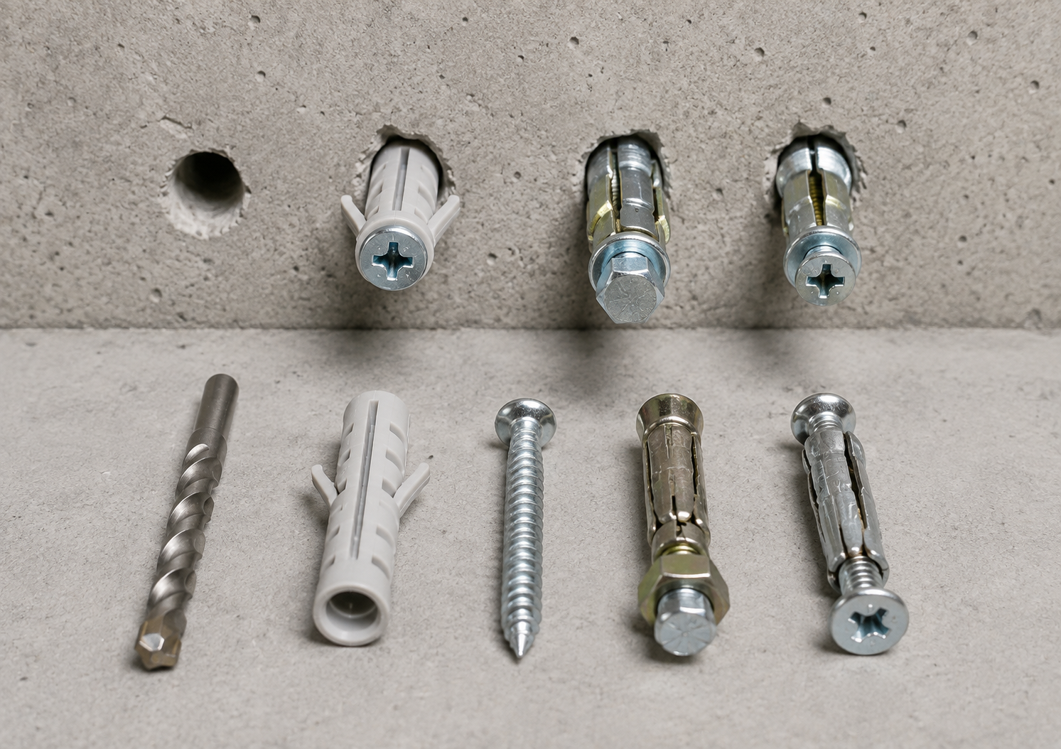 concrete screws