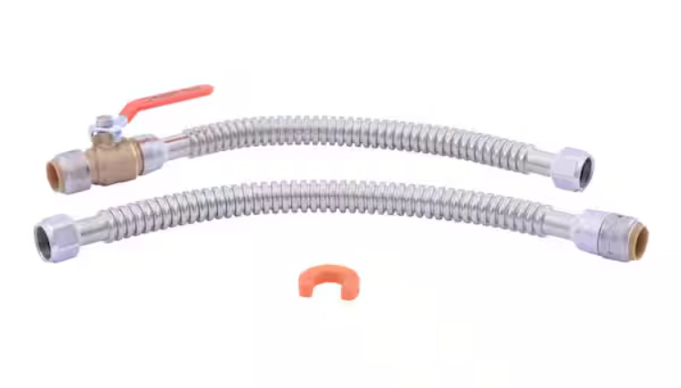 Water Heater Connection Kit Water Connectors